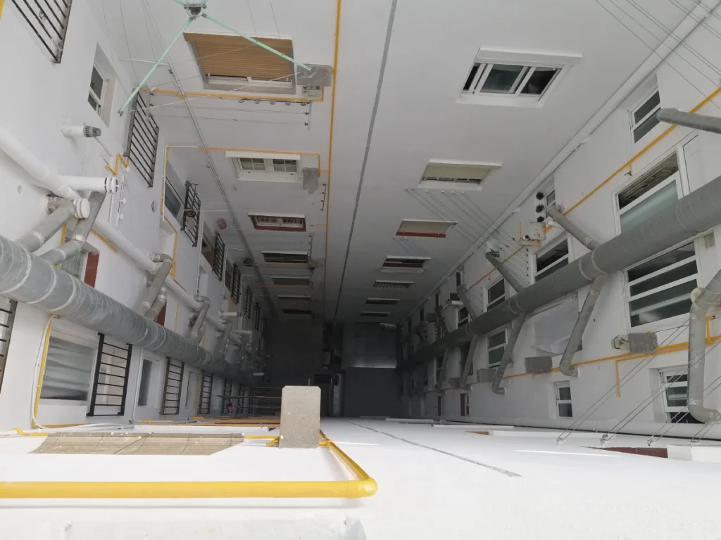 Rehabilitación de patio interior